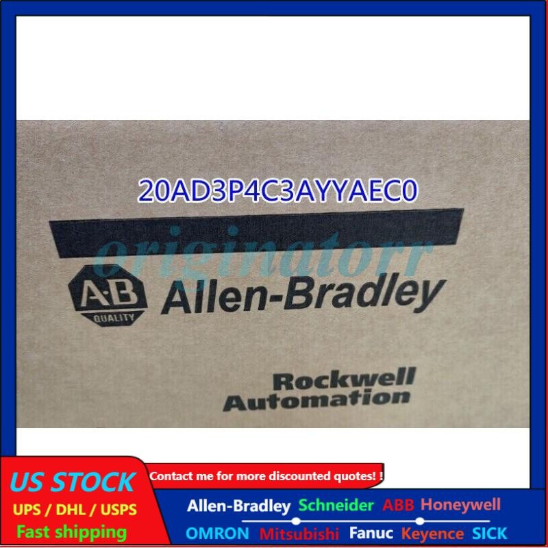 New Allen-Bradley 20AD3P4C3AYYAEC0 Free Shipping US Free Tax