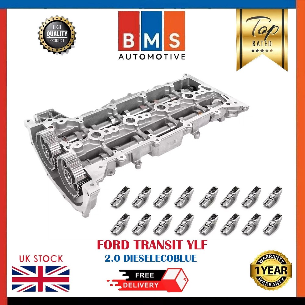 FORD ECOBLUE TRANSIT 2.0 CAM CARRIER COMPLETE WITH CAMS & ROCKER ARMS GK2Q6E262A