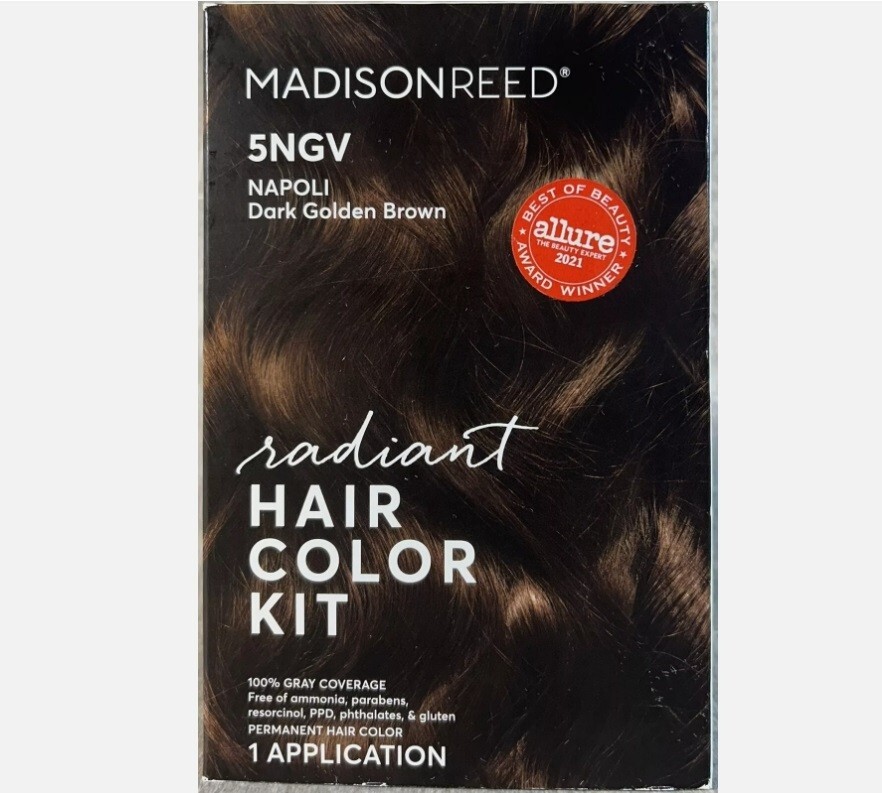Madison Reed - Radiant Hair Color Kit - 5NGV Napoli - Dark Golden Brown - NEW