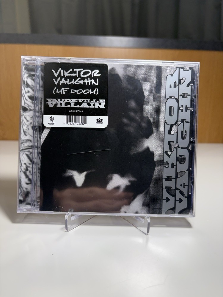 Viktor Vaughn Vaudeville Villain Sealed CD With Hype Sticker And Slight Scratch