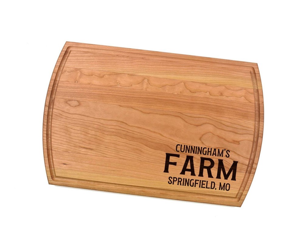 Personalized Farm Cutting Board | Welcome To Our Farm Charcuterie Board |