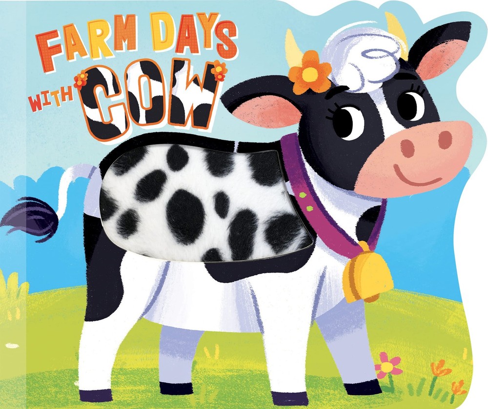 Farm Days with Cow - Touch and Feel Board Book - Sensory Board Book (Touch & Fee