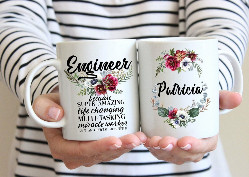 Personalized Engineer Gift For Women L Thank You Appreciation Birthday Christmas