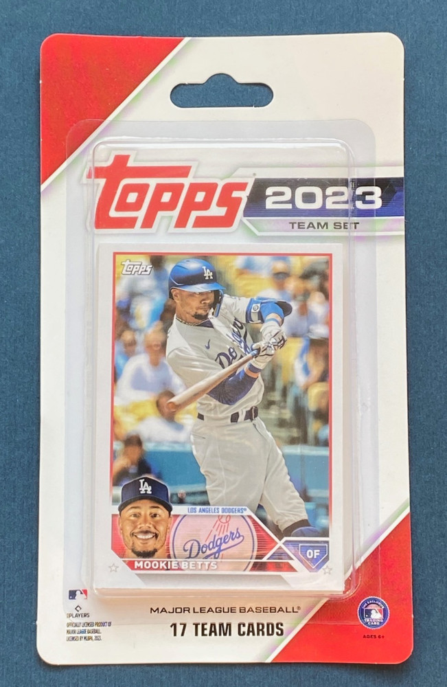 2023 TOPPS Baseball * LOS ANGELES DODGERS TEAM SET *17 CARD BLISTER PACK * Betts
