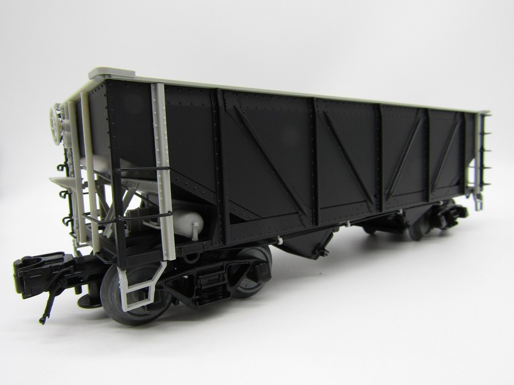 Atlas O 50 Ton War Emergency Hopper Rebuilt With Steel Sides - Undecorate 3-Rail