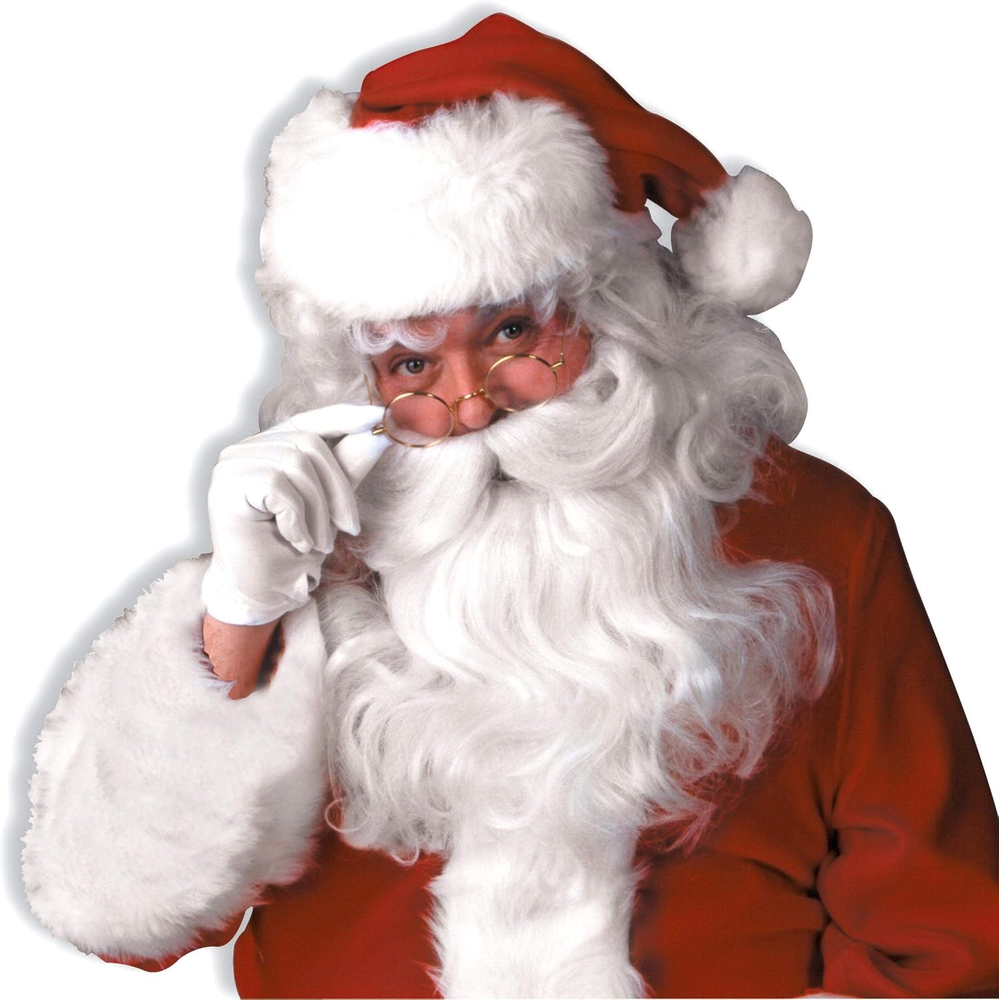 Forum Deluxe Santa Wig and Beard Set