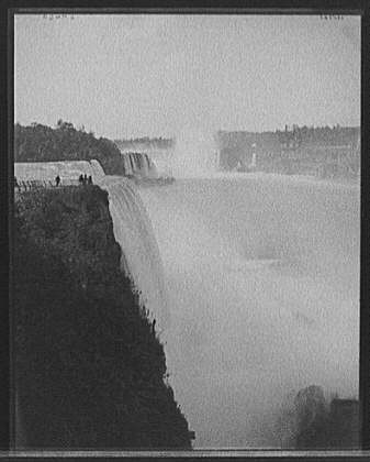 Photo:Horseshoe Falls Niagara Falls New York 1900s