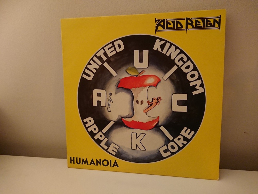 Acid Reign Humanoia 10 Inch Vinyl LP Limited Edition Metal Album  -image