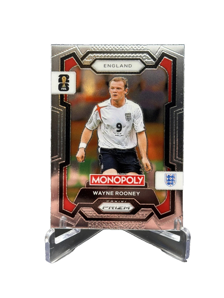 Wayne Rooney 2026 Panini Prizm Monopoly FIFA World Cup #27 Base England Man U
