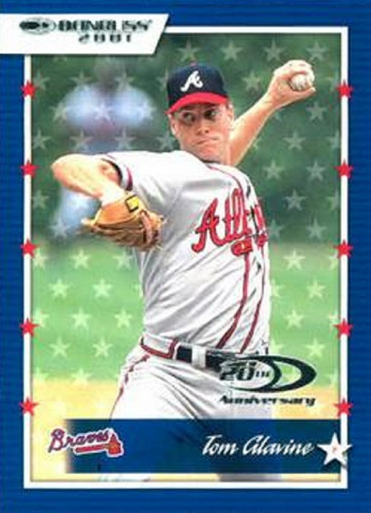 2001 Donruss #36 Tom Glavine Atlanta Braves HOF