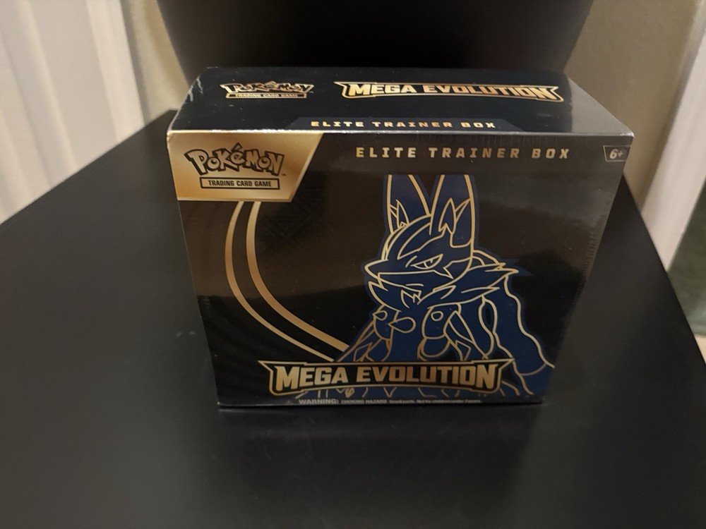 Pokemon TCG Mega Evolution Lucario Elite Trainer Box NEW ETB Booster