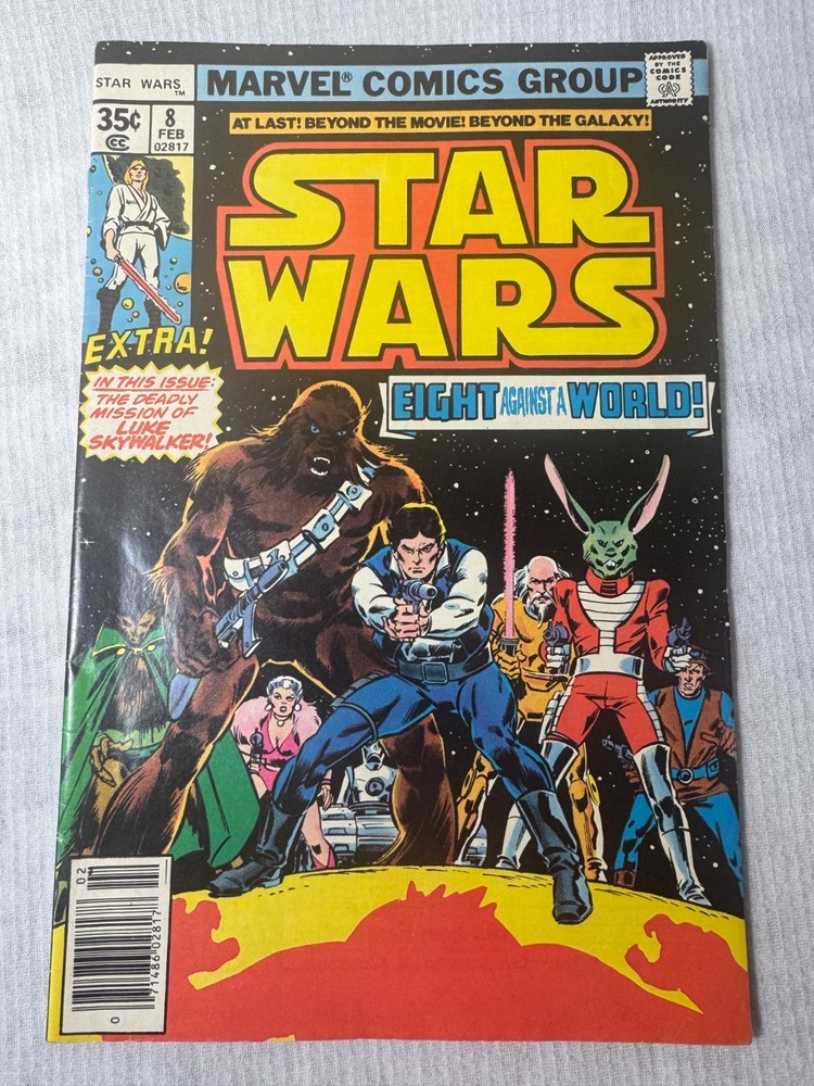 Marvel STAR WARS #8 FEB 1978 Bronze Age Comic Book - Classic Vintage Sci‑Fi