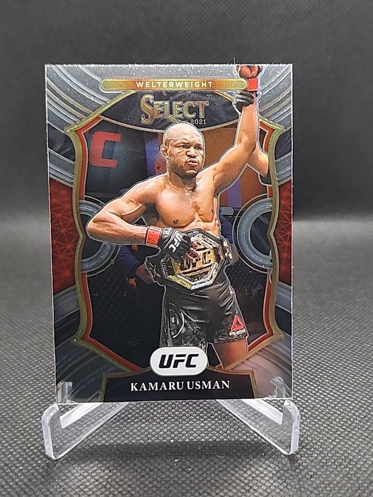 2021 Panini Select UFC - Concourse Kamaru Usman #7
