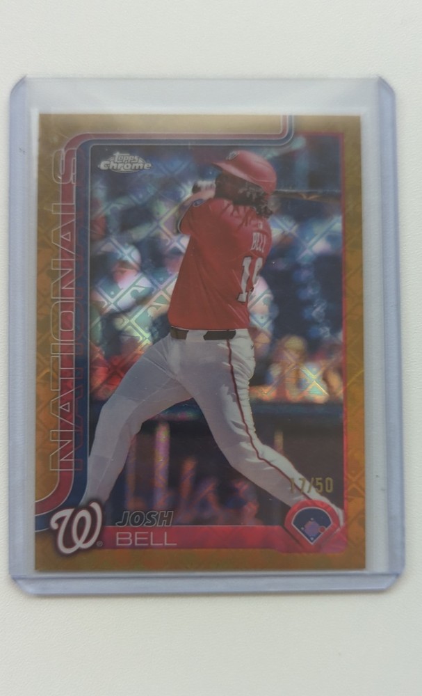 2025 Topps Chrome Logofractor Edition - Josh Bell, Josh Bell #263 Gold Refractor