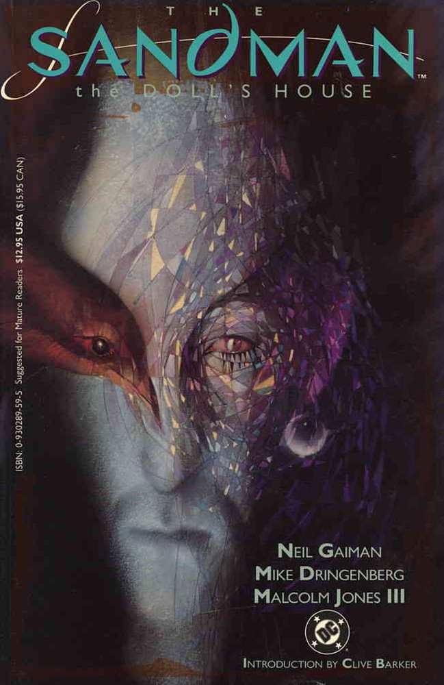 Sandman Vol 2 TPB VG Low Grade DC Neil Gaiman A Dolls House 1st Print
