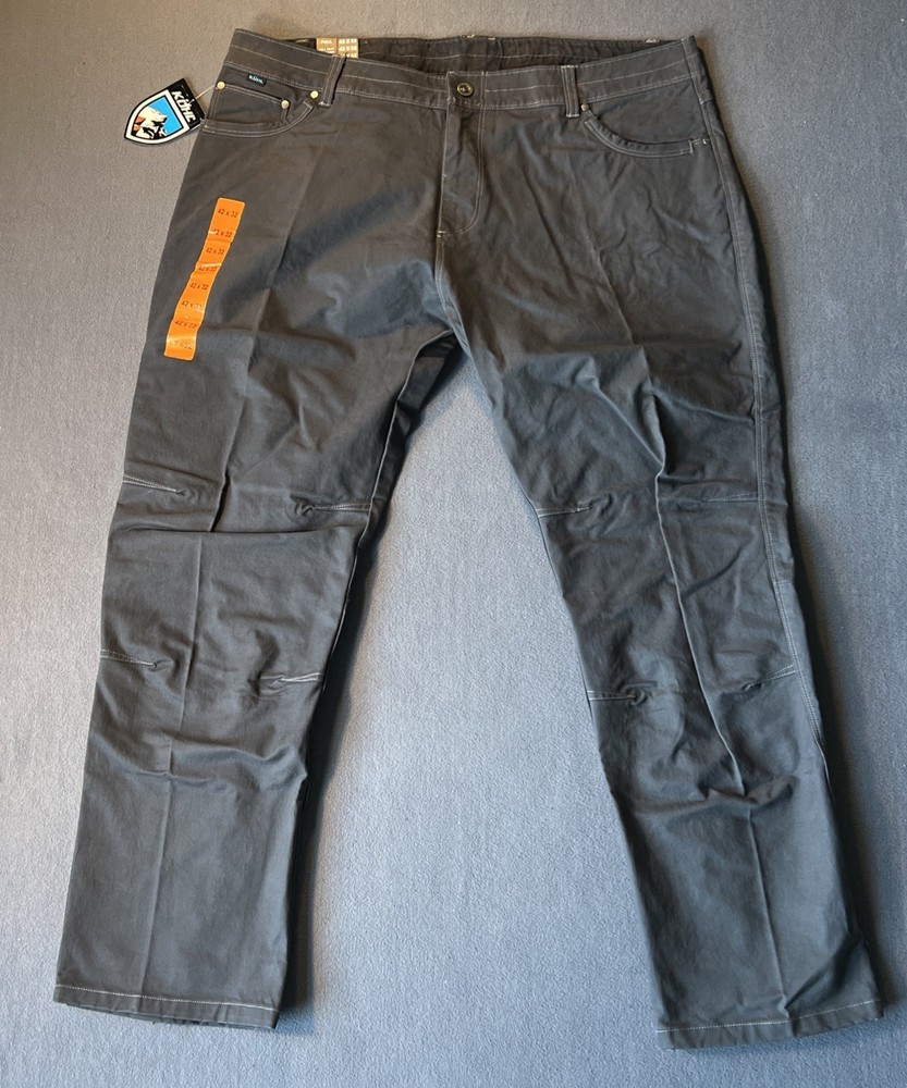 Kuhl RYDR Pants Men’s 42x32 Blue Exklusiv Eurotwill Fabric VTG Patina Dye NWT
