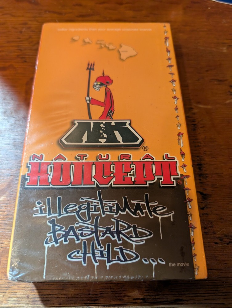 *SEALED* Natural Koncept Illegitimate Bastard Child VHS Skateboarding Video 2004