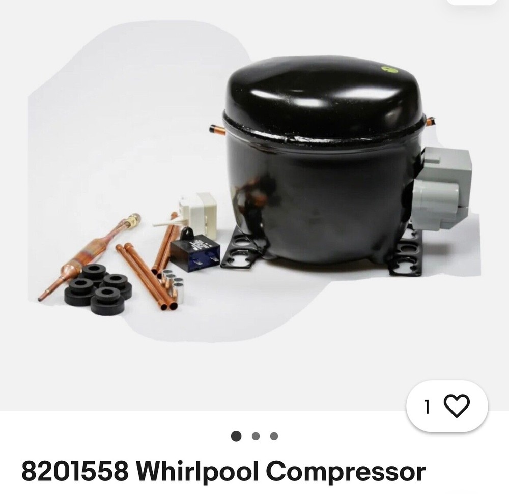 Whirlpool 8201558 Refrigerator Compressor Replacement Part