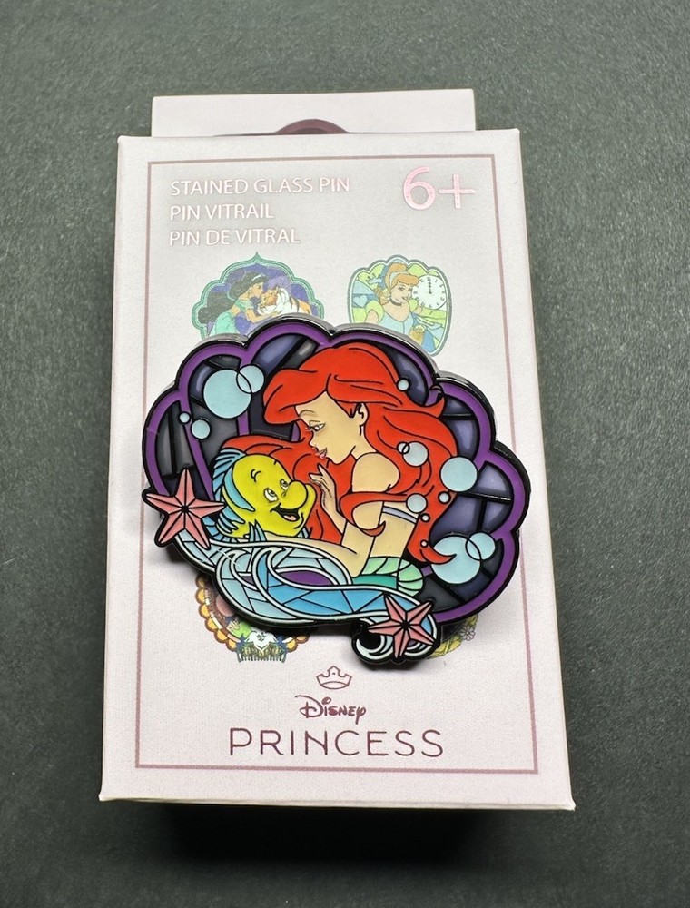 Loungefly Disney Princess Sidekick Blind Box Enamel Pin - Ariel