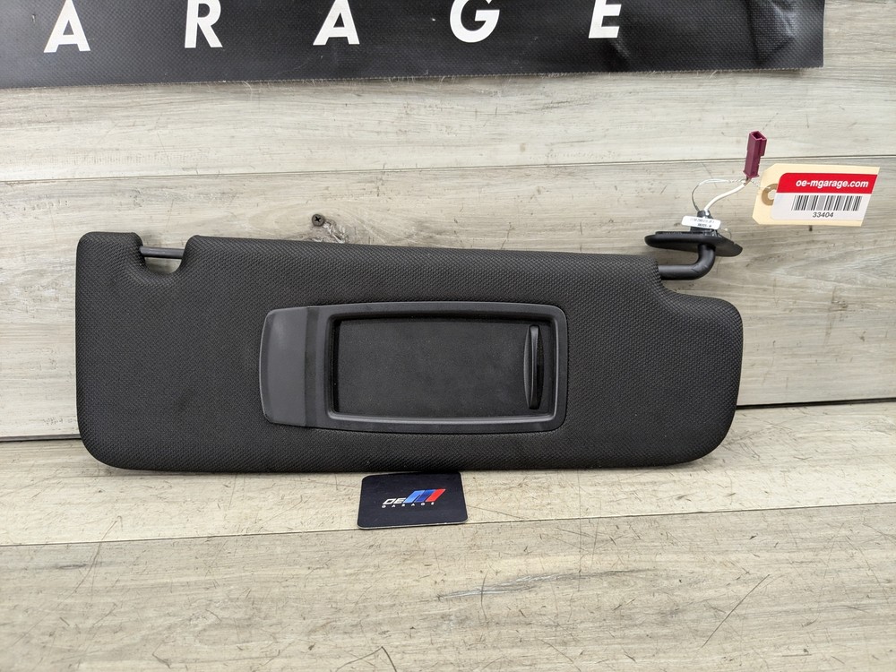 16-22 OEM BMW G11 *G12* 740 750 M760 Right Passenger Side Sun Visor Black