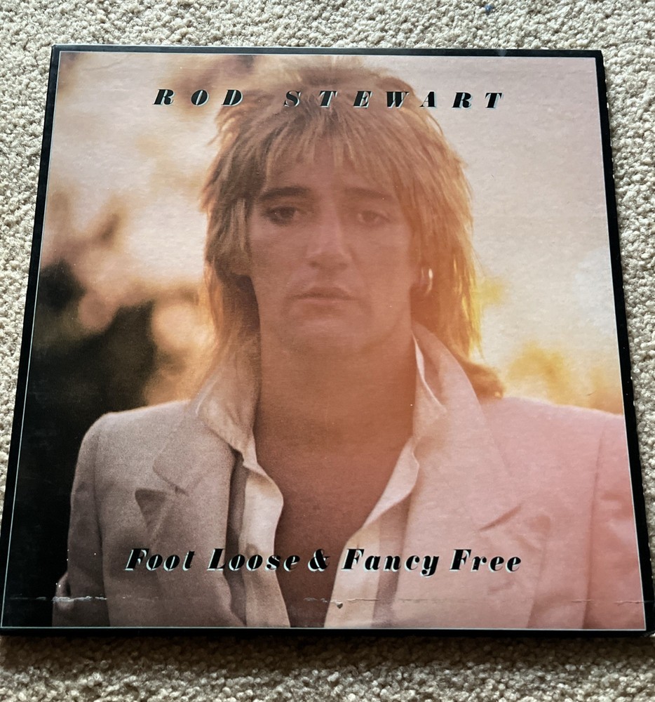 Rod Stewart Foot Loose & Fancy Free  12'' Vinyl 33 Rpm Lp Record Album