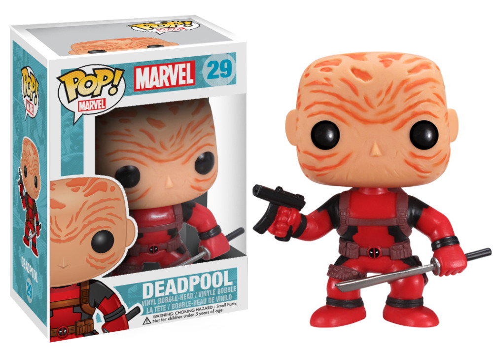 Funko Pop! Vinyl: Marvel - Deadpool - (Unmasked) - Diamond Comics (Exclusive) #29