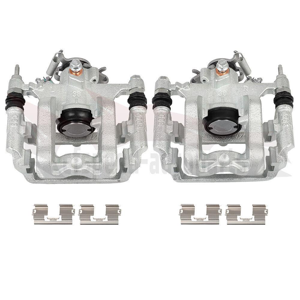 2011-2015 Chevy Cruze Rear Brake Calipers with Brackets - Pair