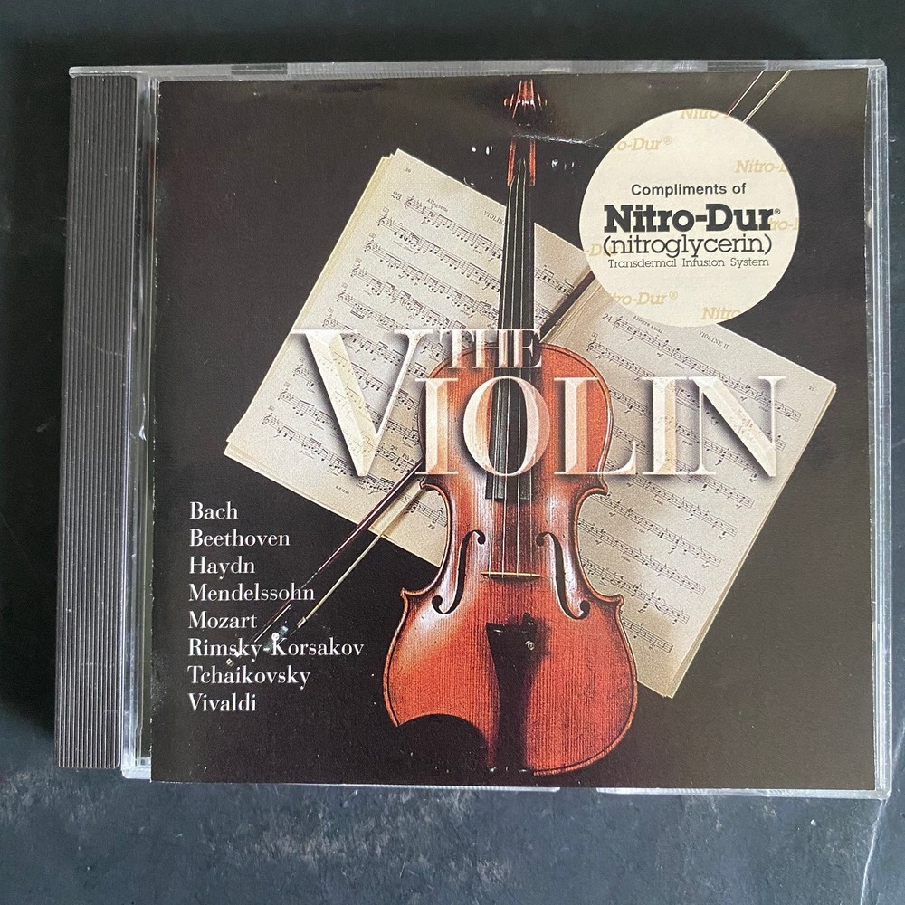 Various Artists - The Violin CD Promo Classical Nitro-Dur Volume II