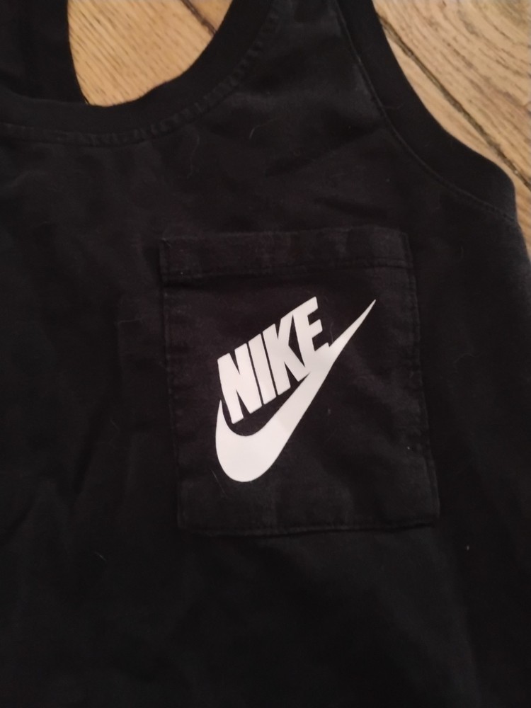 Nike Womens Black Racerback Tank Top Gym Size S