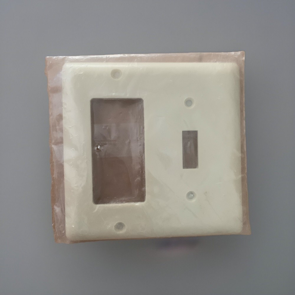 WALL ROCKER & TOGGLE WALL PLATES 2153V EATON (PACK 4) PLASTIC DECORATOR