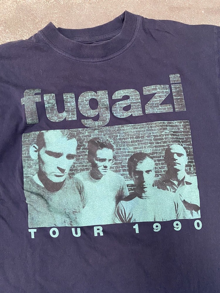 Fugazi Tour 1990 remake Short s leeve Unisex T shirt classic tee NH17588