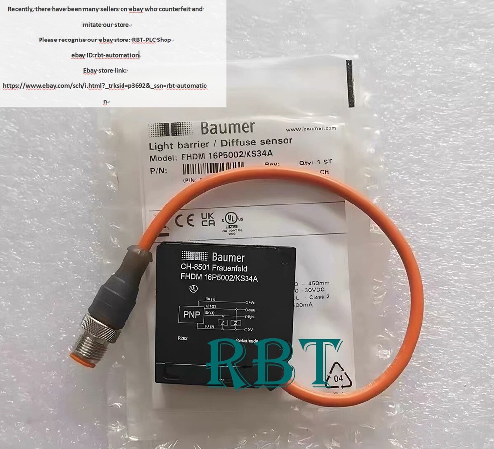 Baumer FHDM 16P5002/KS34A Sensor brand new