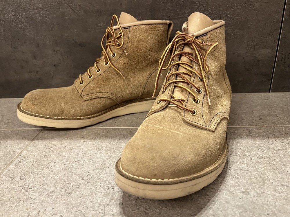Danner Plain Toe Work Boots 27.5cm US9.5 Suede Slip-resistant Approx 80cm
