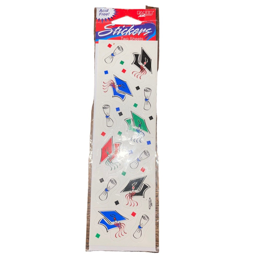 NOS Creative Expressions Acid-Free Graduation Stickers – 2 Sheets-image