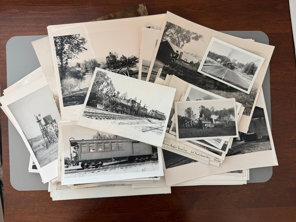 Lot 132 Sierra Railroad Photograph Print Lot
