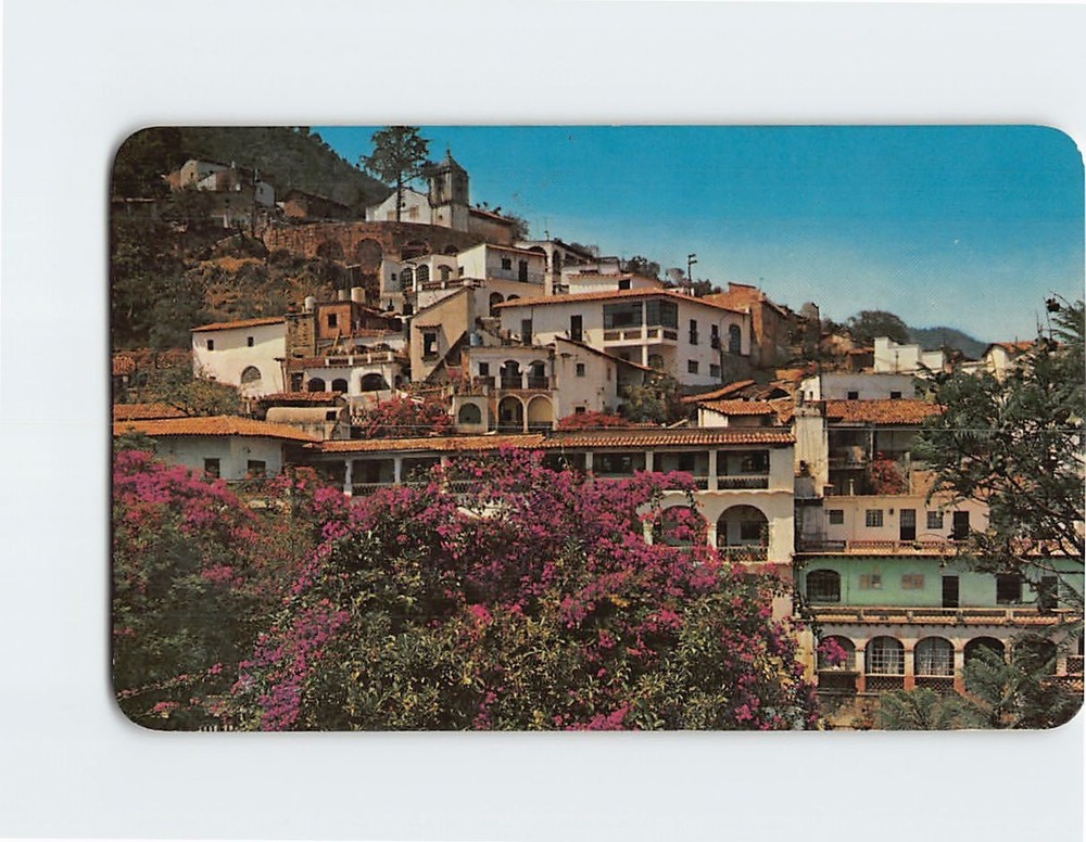 Postcard Panoramic View Taxco Guerrero Mexico