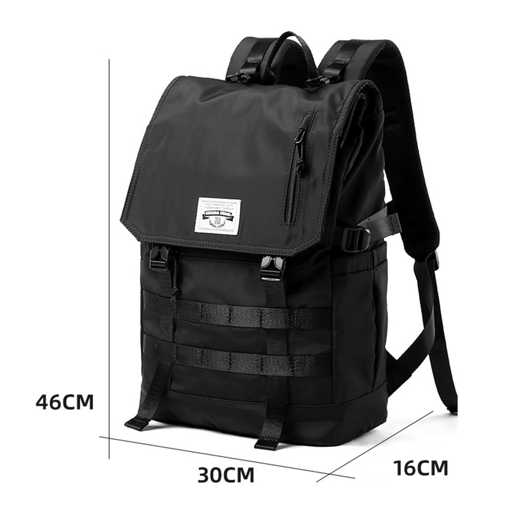 Expandable Travel Backpack for 17-Inch Laptop Large Foldable Capacity  -image