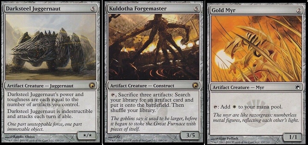 Darksteel Juggernaut Kuldotha Artifact Deck - 60 Cards MTG Near Mint