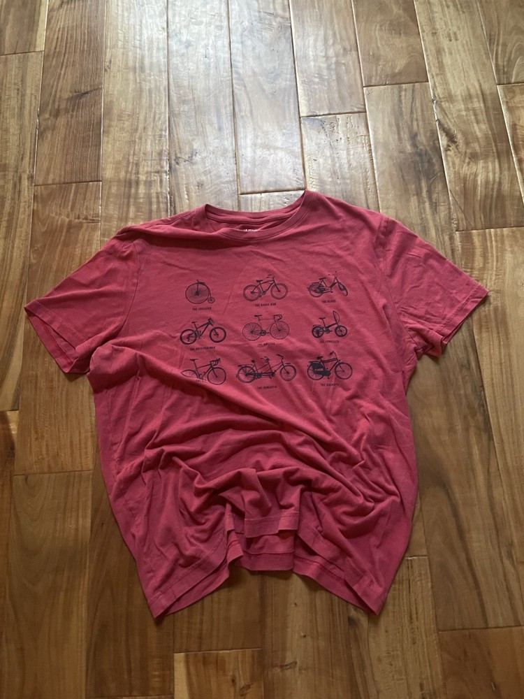 Men’s Vintage Banana Republic Bike T- Shirt