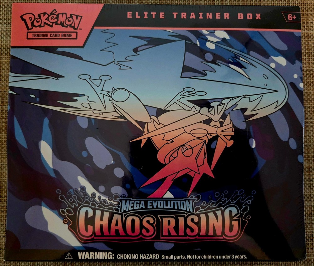 Pokemon TCG Chaos Rising Elite Trainer Box ETB SEALED Mega Greninja Mega Evo NEW