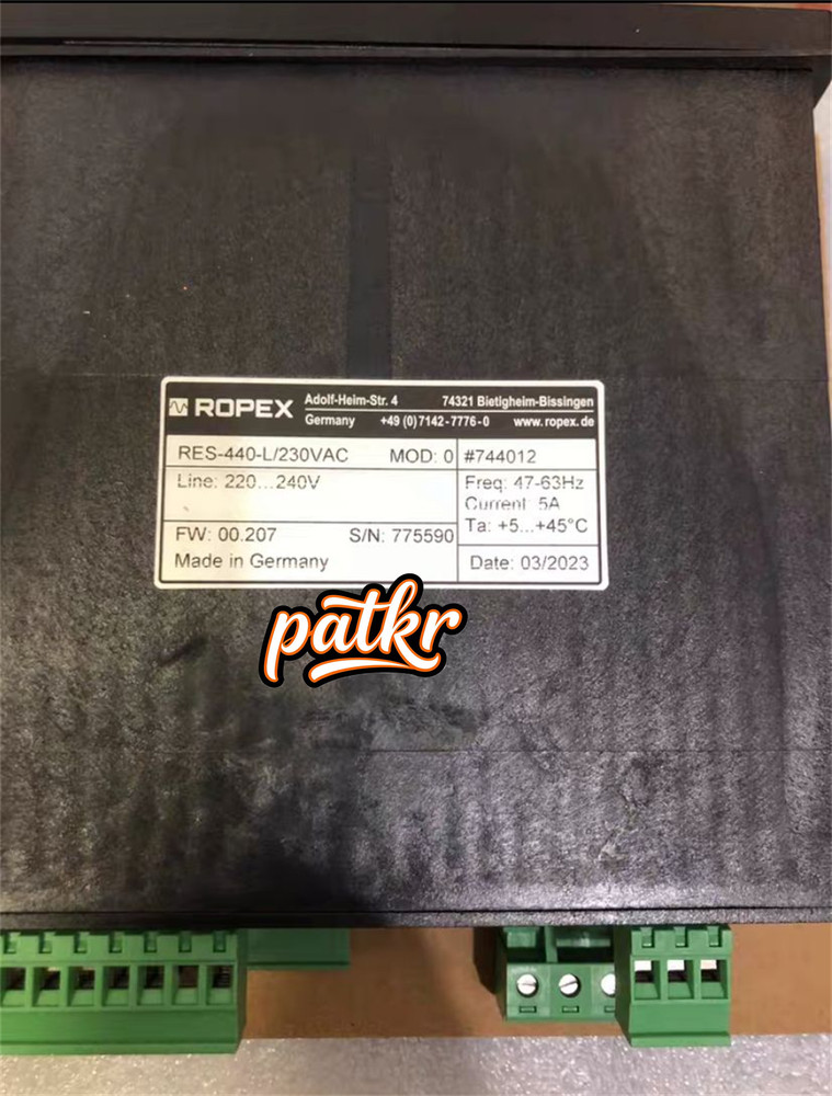 1PC NEW ROPEX RES-440-L/230VAC Heat Sealing Controller fast shipping