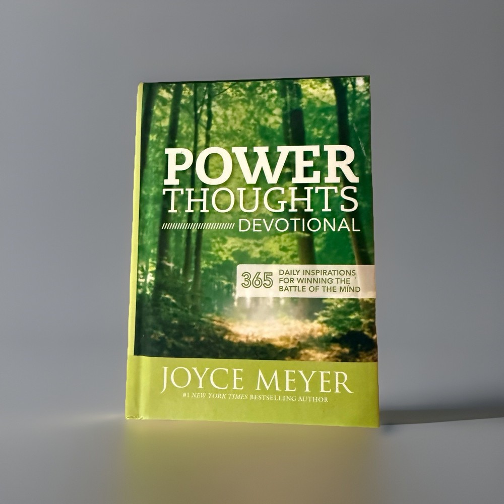 Joyce Meyer Power Thoughts Devotional Hardcover Christian Life Inspirational