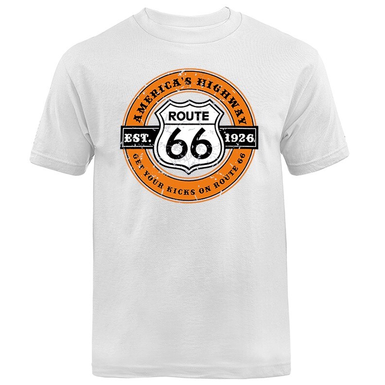 Route 66 America's Highway Graphic T-shirt Tee