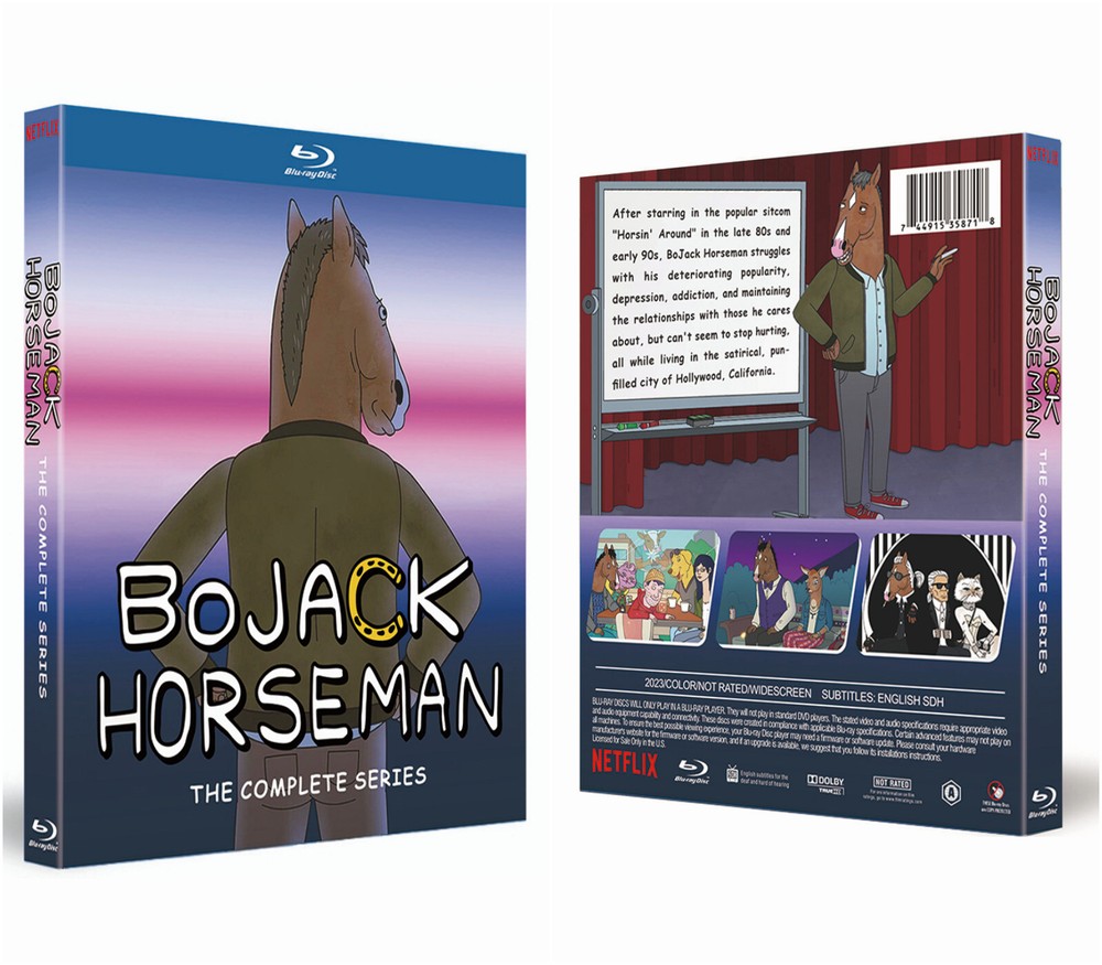 BoJack Horseman Seasons 1-6 (Blu-Ray, 6-Disc) Box Set Free Shipping