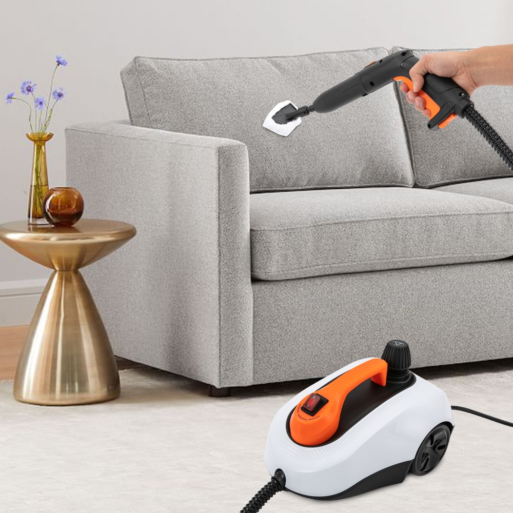 High Pressure Multipurpose Elec Home Steamer Cleaner Rolling Machine for Deep Cleaning