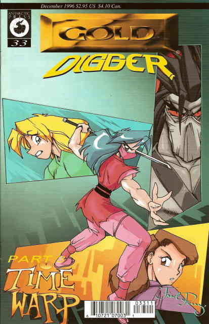 Vintage Gold Digger #33 FN Antarctic Fred Perry Time Warp 3 Limited Print Run 5