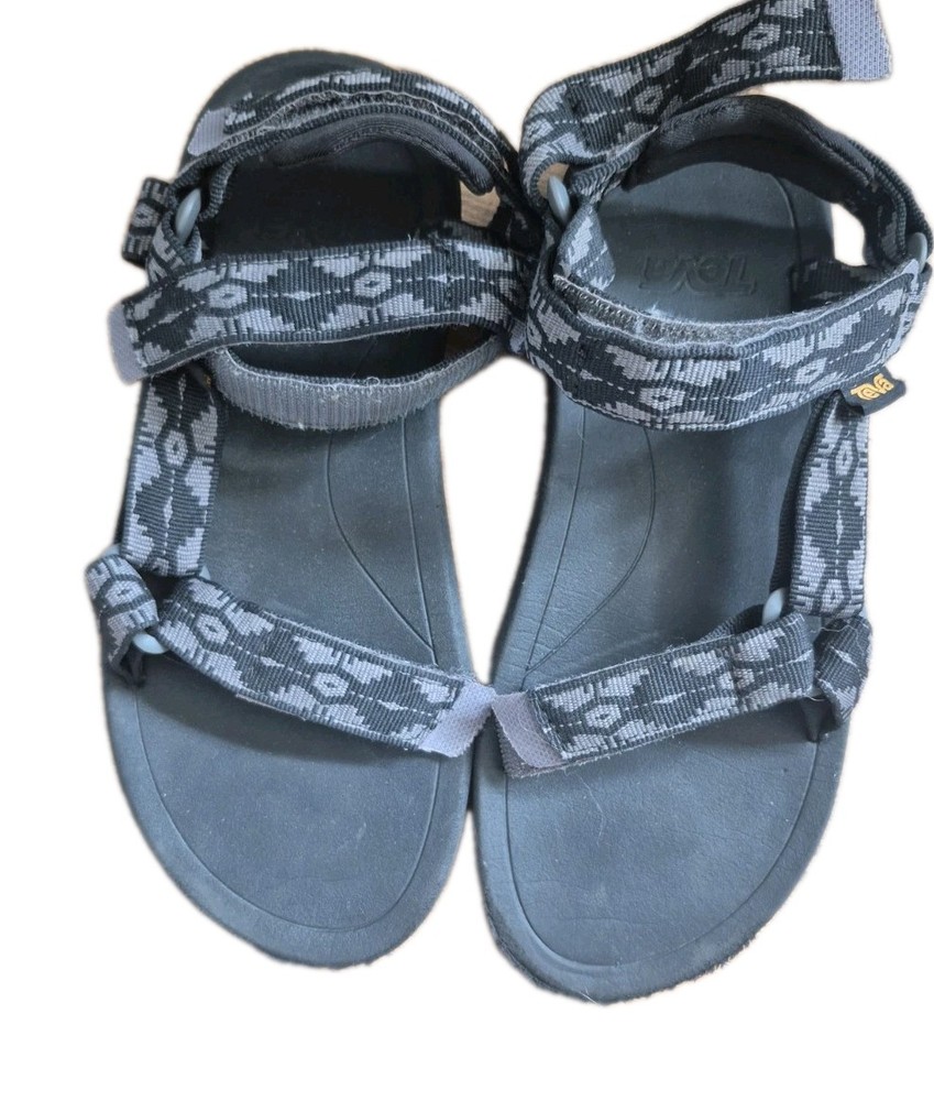 Teva Hurricane Womens Hiking Sandals Size 4 Black