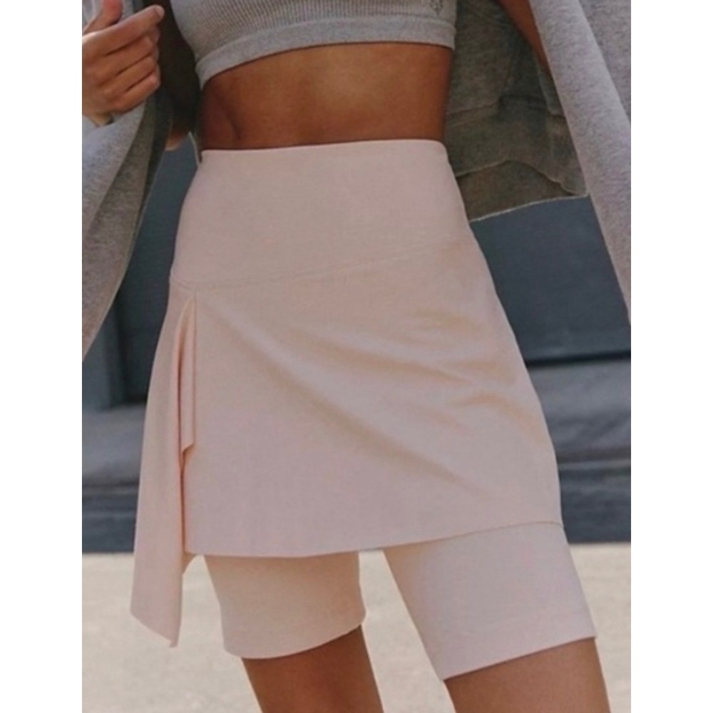 Free People Movement Ballet Slipper Pink Active Skort Size S