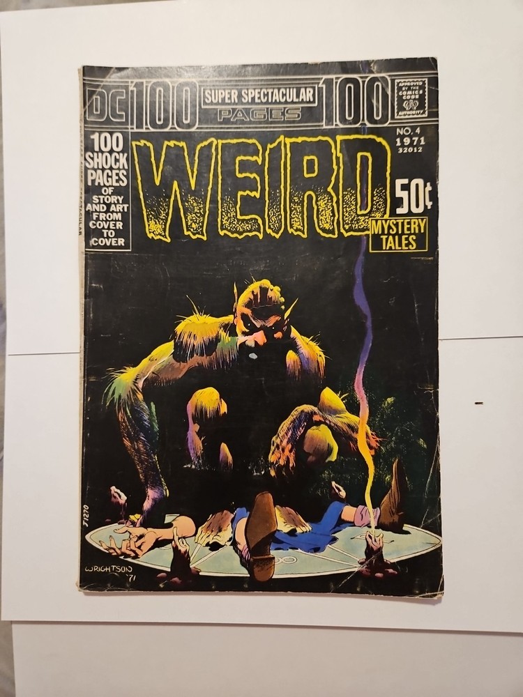 DC 100-Page Super Spectacular #4 DC Horror 1971 Classic Bernie Wrightson