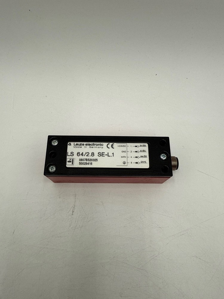 Leuze LS 64/2.8 SE-L.1 Through Beam Photoelectric Sensor Transmitter 24VDC